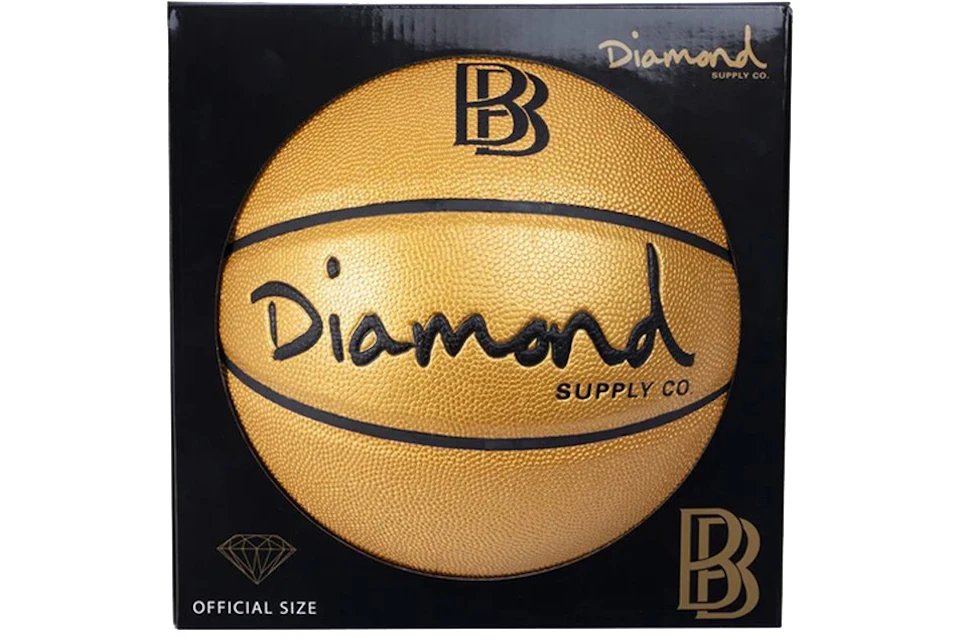 Diamond x Ben Baller Basketball Gold