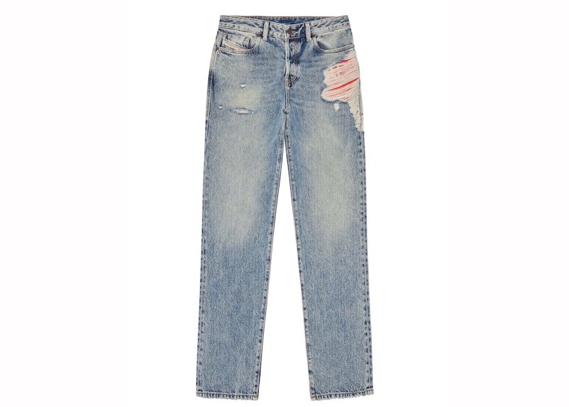 Diesel 1955 D-Rekiv 09e10 Straight Jeans Medium Blue
