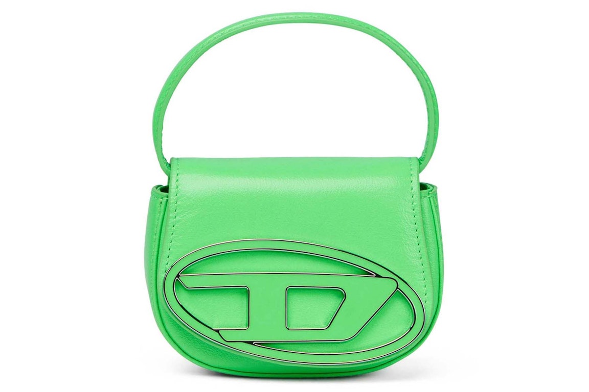 Pre-owned Diesel 1dr Xs Mini Bag Green Fluo