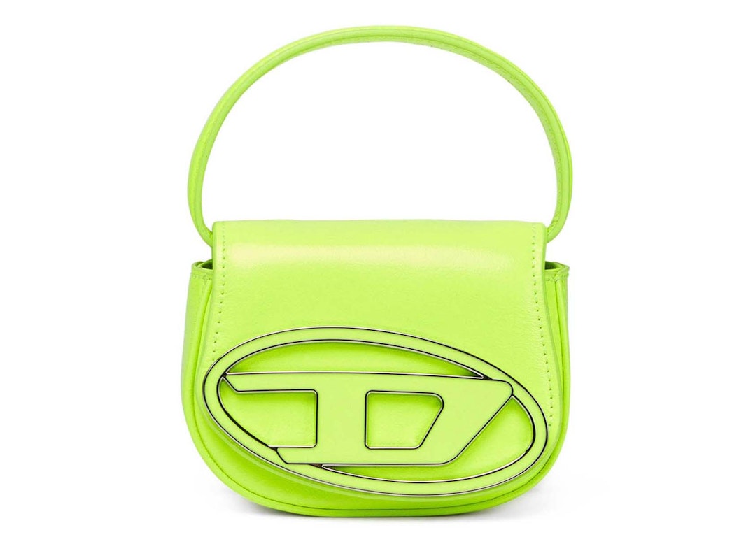 Pre-owned Diesel 1dr Xs Mini Bag Yellow Fluo