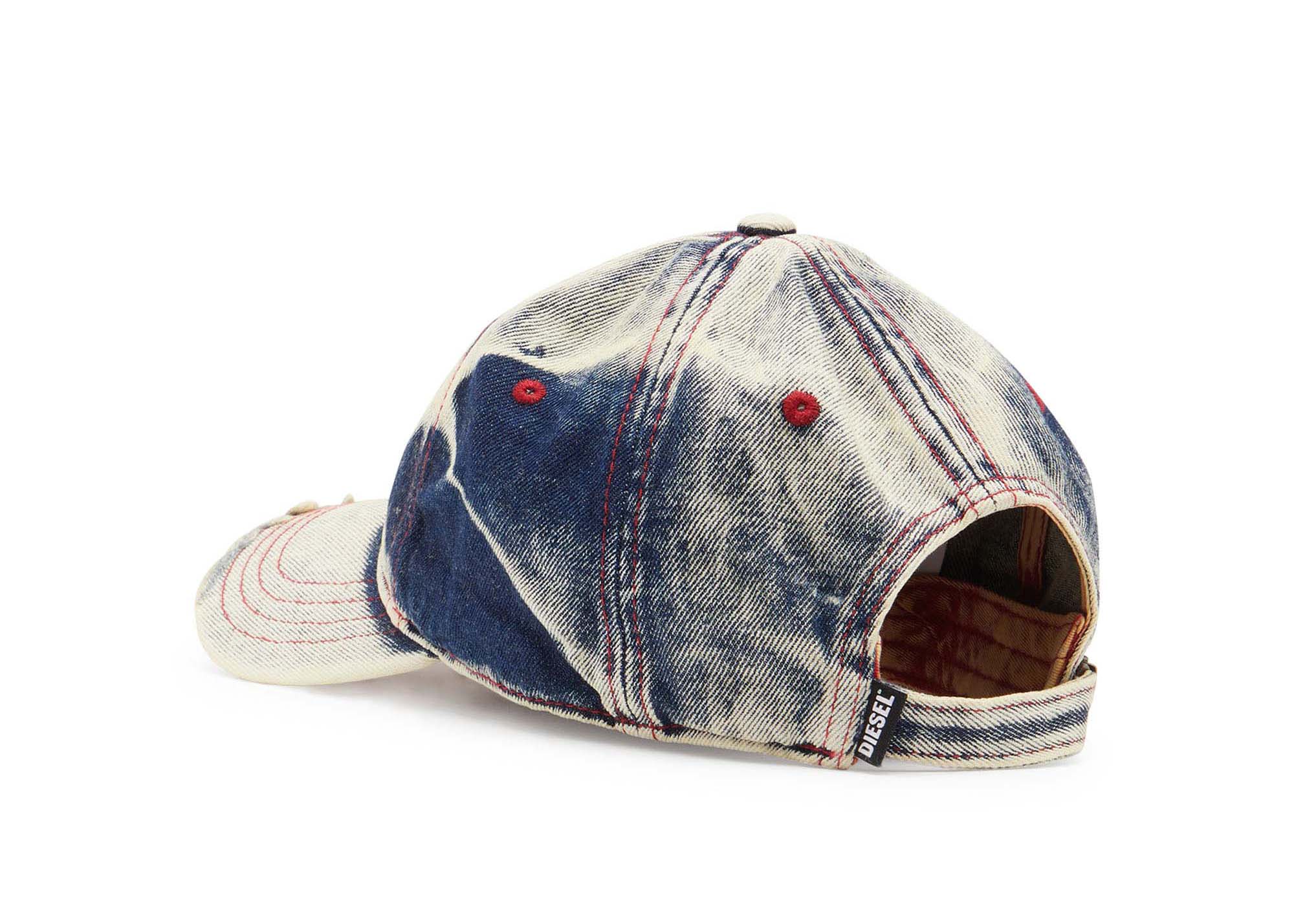 ファッション通販】 帽子 DIESEL C-Seymon Denim Bleached Cap 帽子