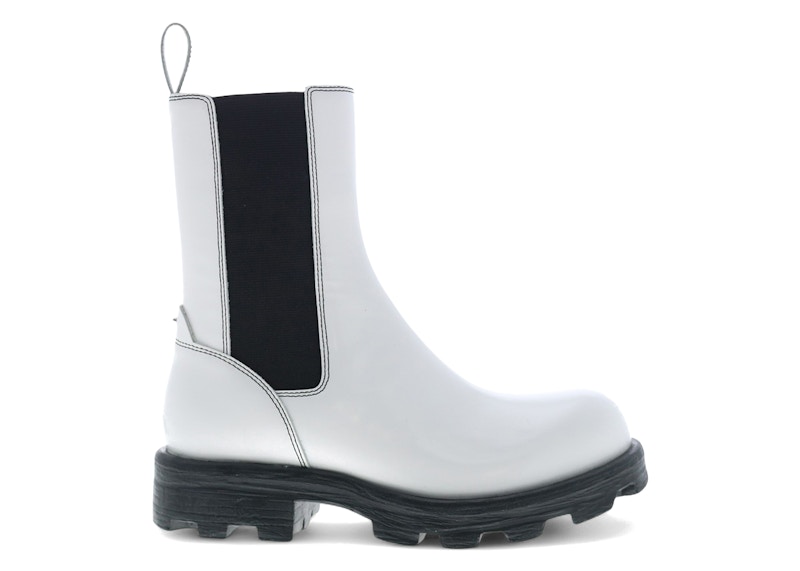 Pre-owned Diesel Dhammer Ch W Boots (women's) Sneakers In White