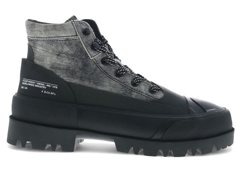 Diesel D-Hiko BT X Ankle Boots Black Men's - Y03053-PR080-H9834 - US