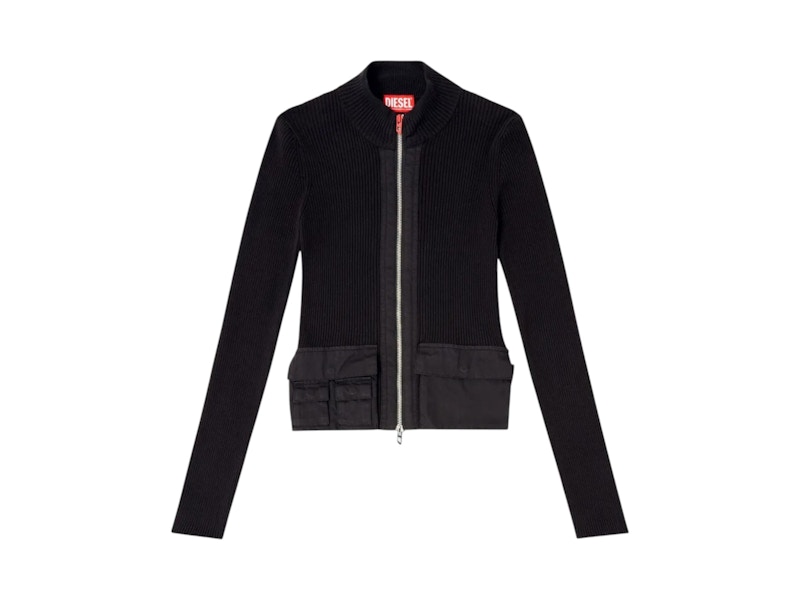 Pre-owned Diesel Women's  Mmelissa Jacket In Black