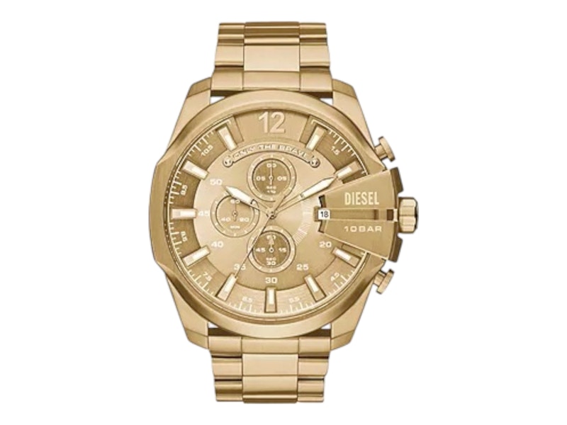 Men's Diesel Mega Chief DZ4360 Watch in Stainless Steel