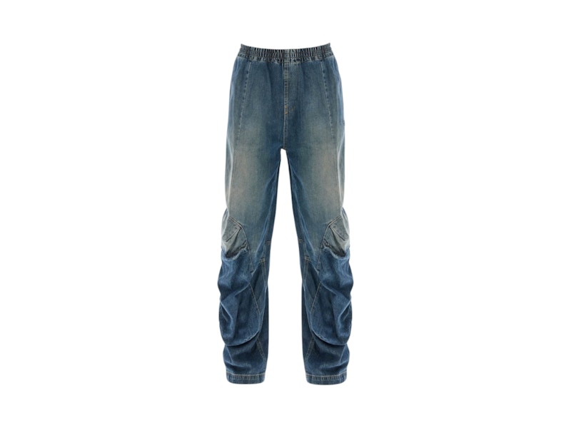 Pre-owned Diesel Parafsf Trousers In Denim