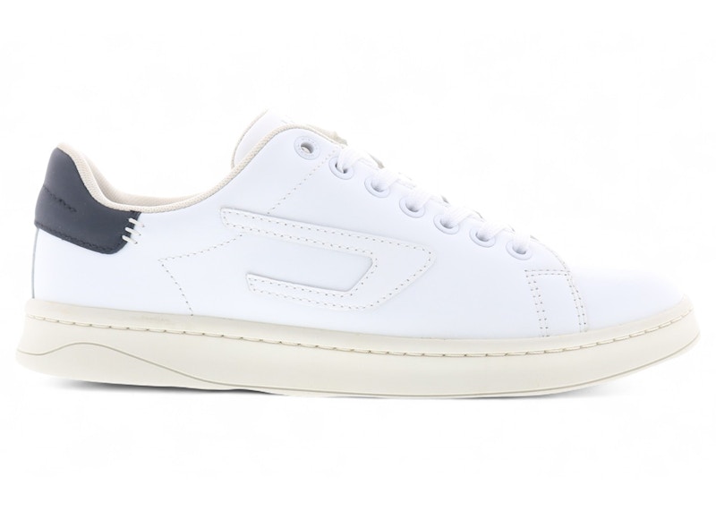Pre-owned Diesel Sathene Low W (women's) Sneakers In White/black In Multi