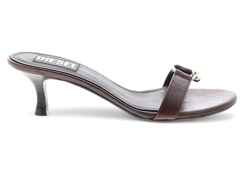 Sandalias Diesel SA-peggye marrón oscuro (para mujer) Y02843