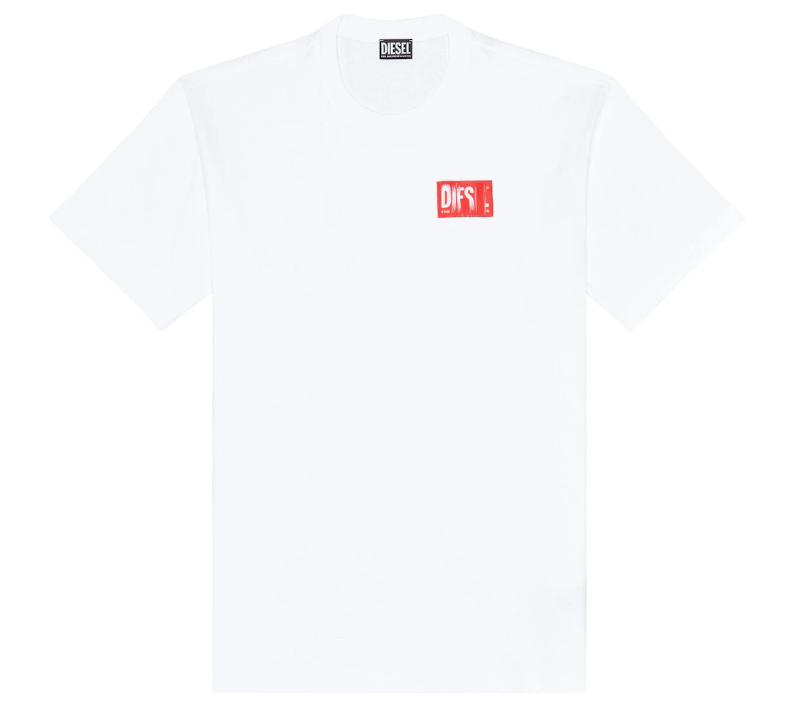 Diesel T-NLABEL T-shirt White Men's - SS23 - US