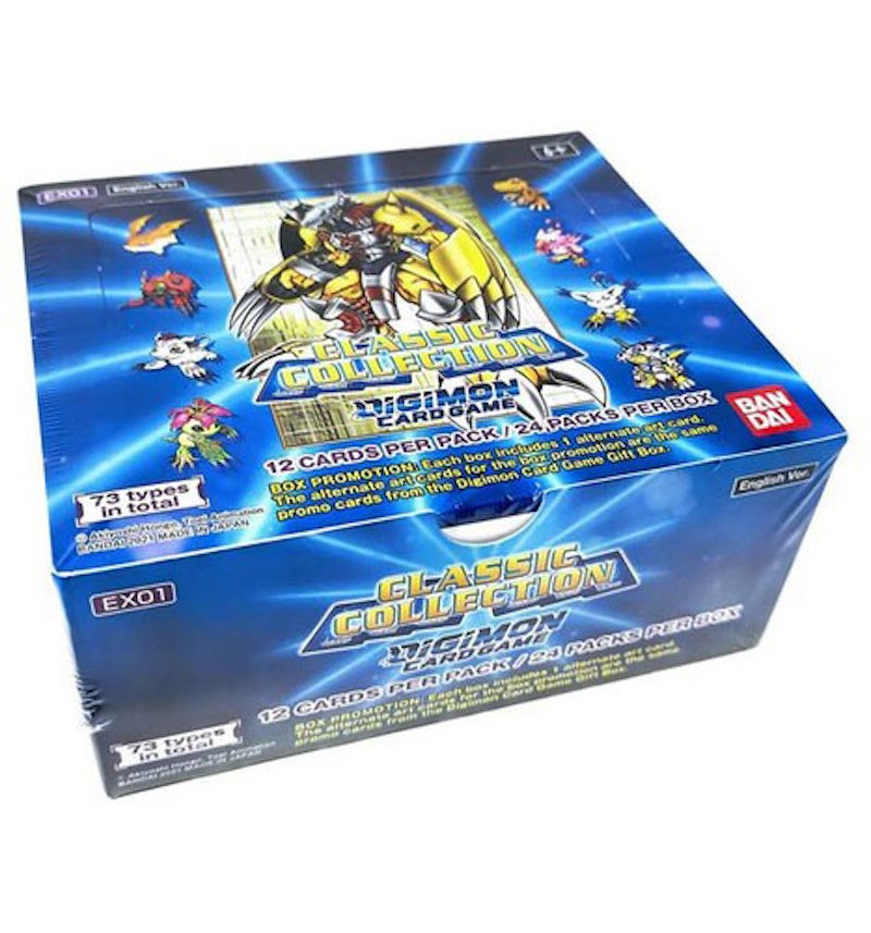 Digimon TCG Classic Collection Booster Box (EX-01) (English) - US Digimon TCG Classic Collection Booster Box (EX-01) (English) - US