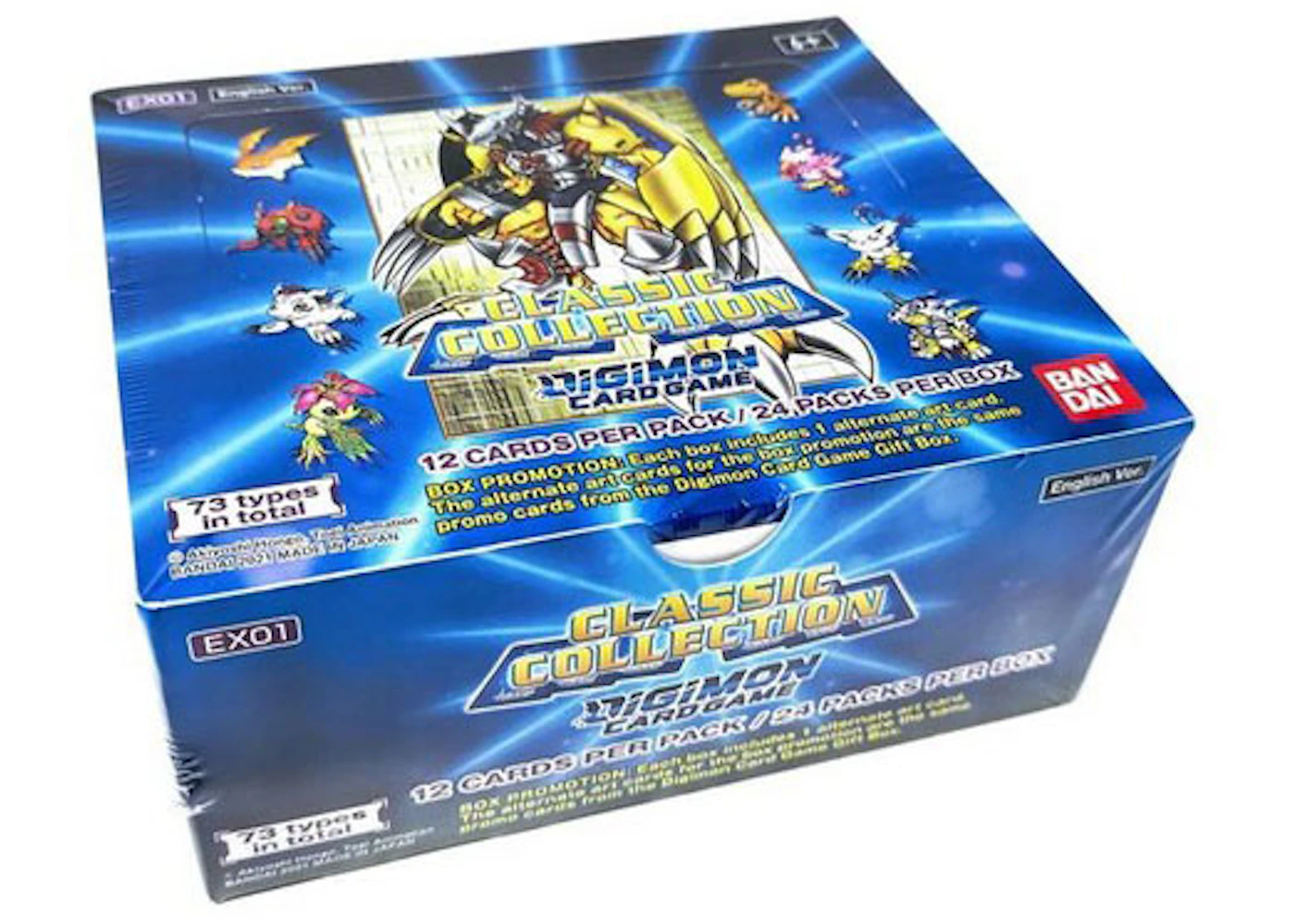 Digimon TCG Classic Collection Booster Box (EX-01) (English) - US Digimon TCG Classic Collection Booster Box (EX-01) (English) - US