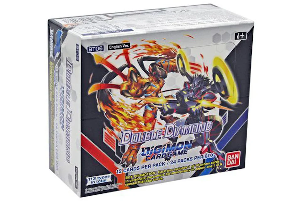 Digimon TCG Double Diamond Booster Box (BT-06) (English)