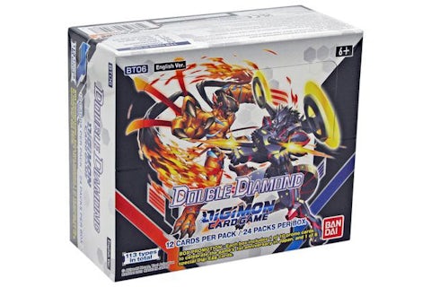Digimon TCG Double Diamond Booster Box (BT-06) (English) - GB Digimon TCG Double Diamond Booster Box (BT-06) (English) - GB