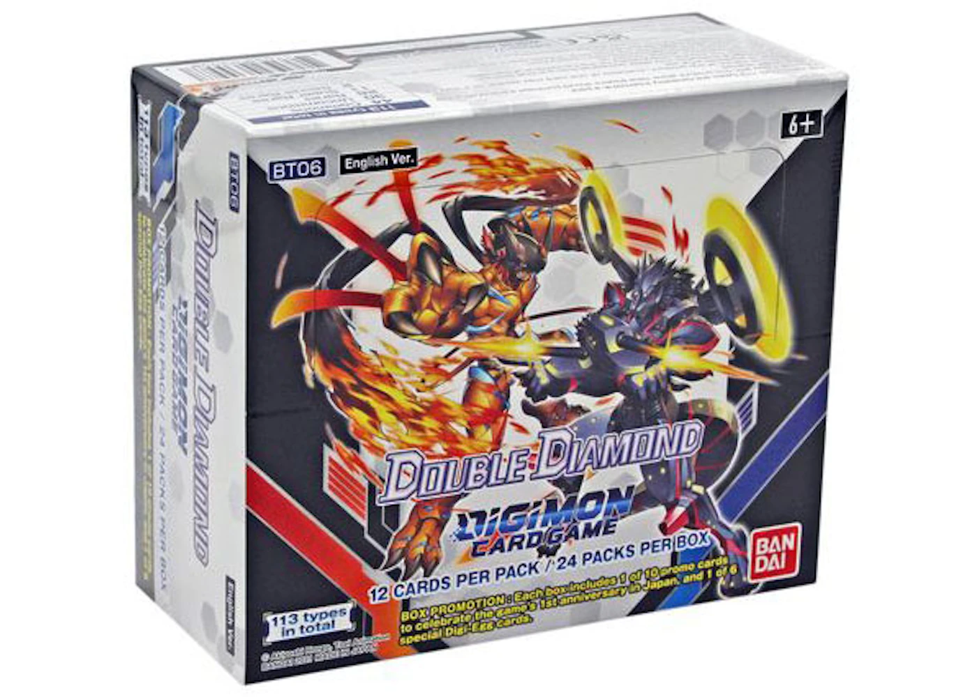 Digimon TCG Double Diamond Booster Box (BT-06) (English) - US Digimon TCG Double Diamond Booster Box (BT-06) (English) - US