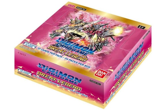 Digimon TCG Great Legend Booster Box (BT-04) (English)