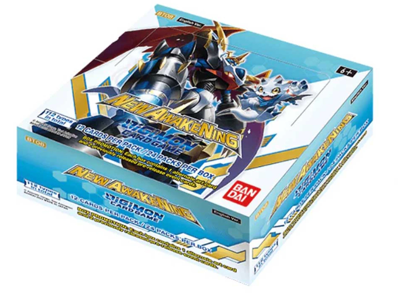 Digimon TCG New Awakening Booster Box (BT-08) (English) - US Digimon TCG New Awakening Booster Box (BT-08) (English) - US