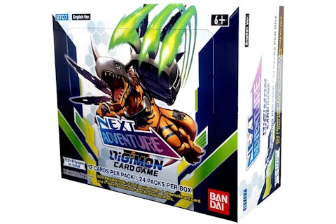 Digimon TCG Next Adventure Booster Box (BT07) (English) - US Digimon TCG Next Adventure Booster Box (BT07) (English) - US