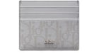 Dior (6-Slot) Card Holder Oblique Jacquard Gray