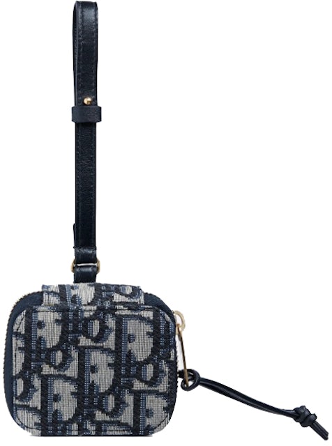 Dior Medium Diortravel Suitcase Blue Dior Oblique Technical Jacquard - Women