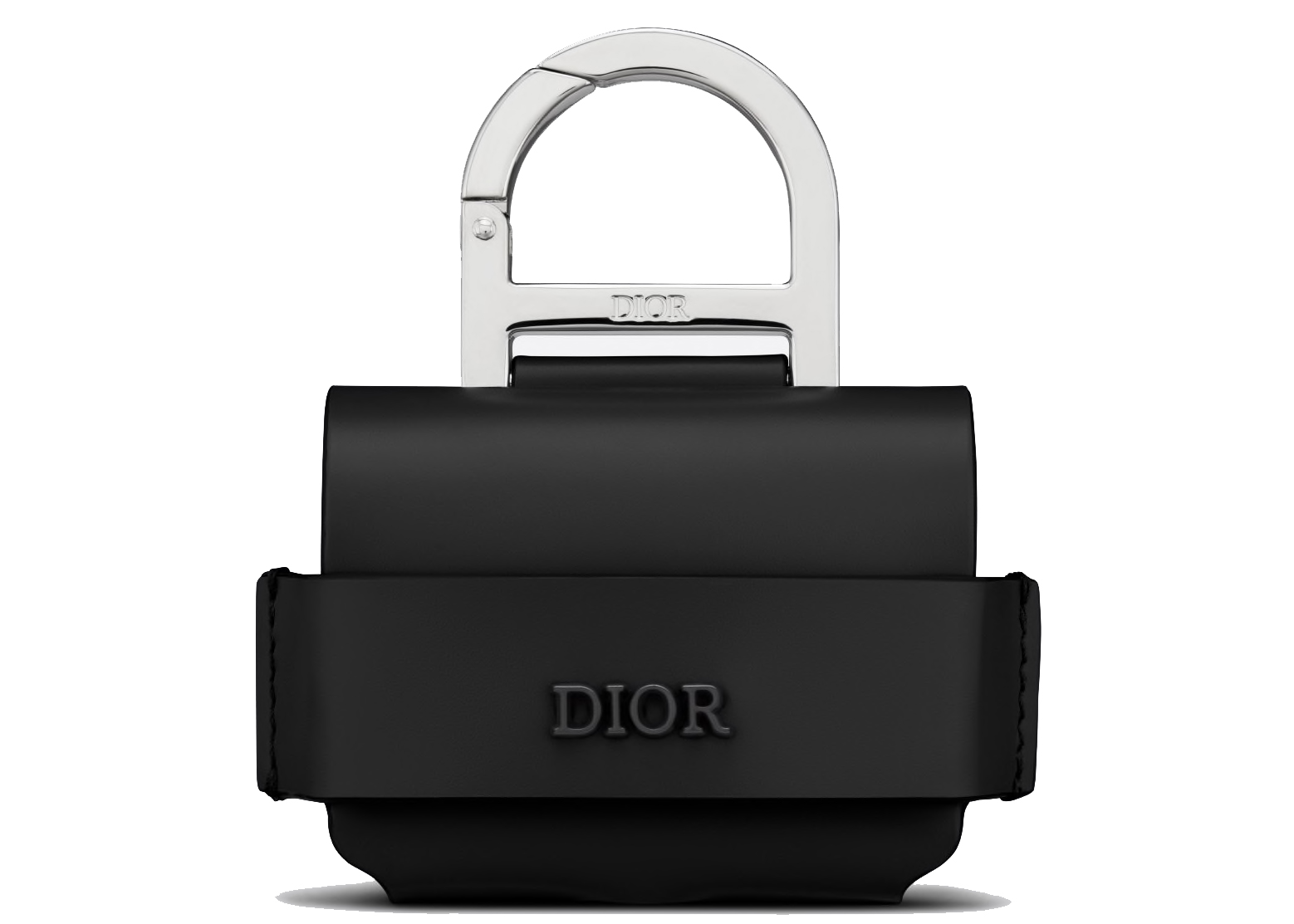Dior Airpods Pro Case Smooth Calfskin Black in Smooth Calfskin 