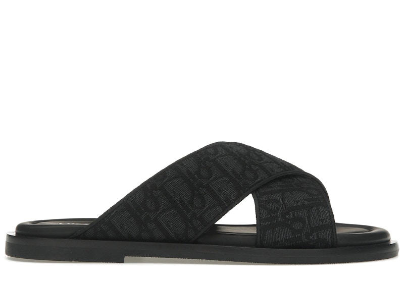 Dior Alias Sandals Oblique Grey Men's - 3SA126ZSA_H969 - US