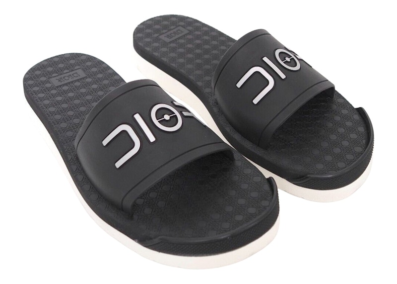 dior alpha slide black