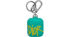 Dior And Shawn Airpods Case Green/Yellow