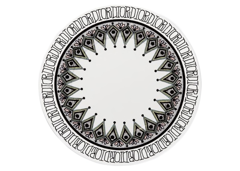 Dior And Shawn Decorative Plate Multicolor