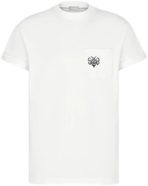 Dior And Shawn Oversized Bee T-Shirt White Men's - FW20 - US