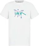 Dior And Shawn Oversized Logo T-Shirt White