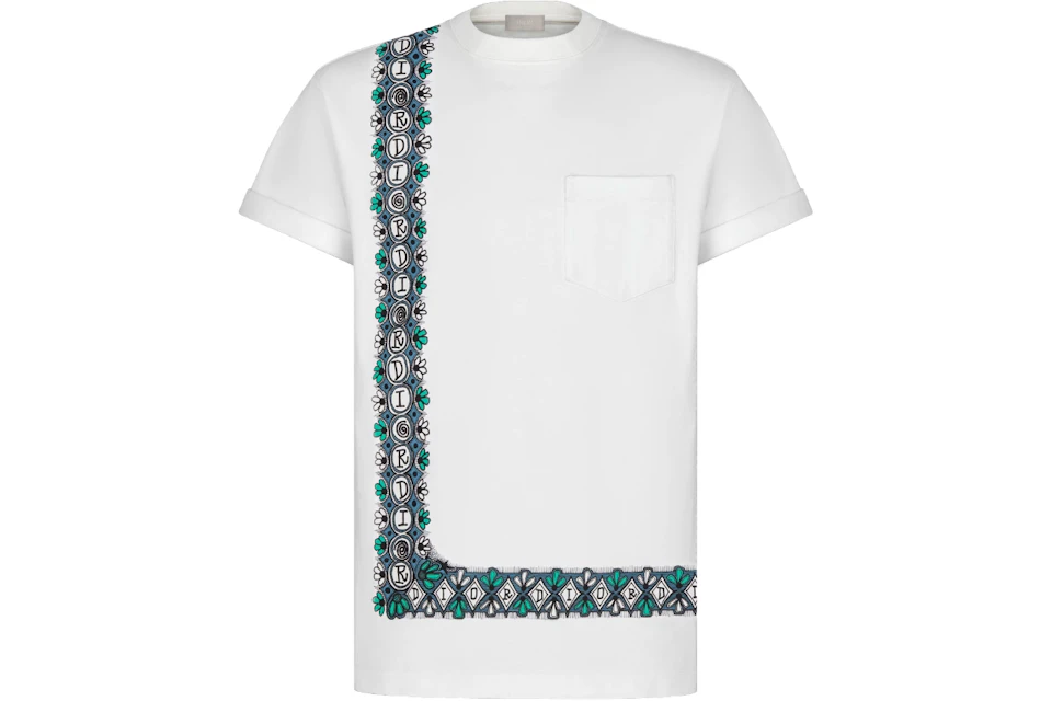 Dior And Shawn Oversized T-Shirt White