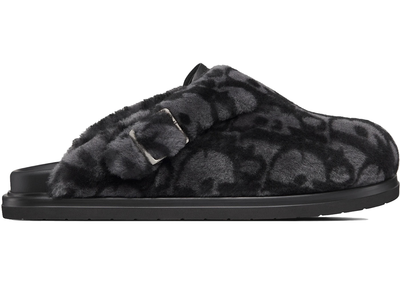 Shearling Dior Fur Slippers Dior Slides, Size 39 EU