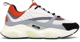 DIOR MEN B22 'White Orange' Chunky Sneakers w/ Tags - White Sneakers, Shoes  - DIORM36322