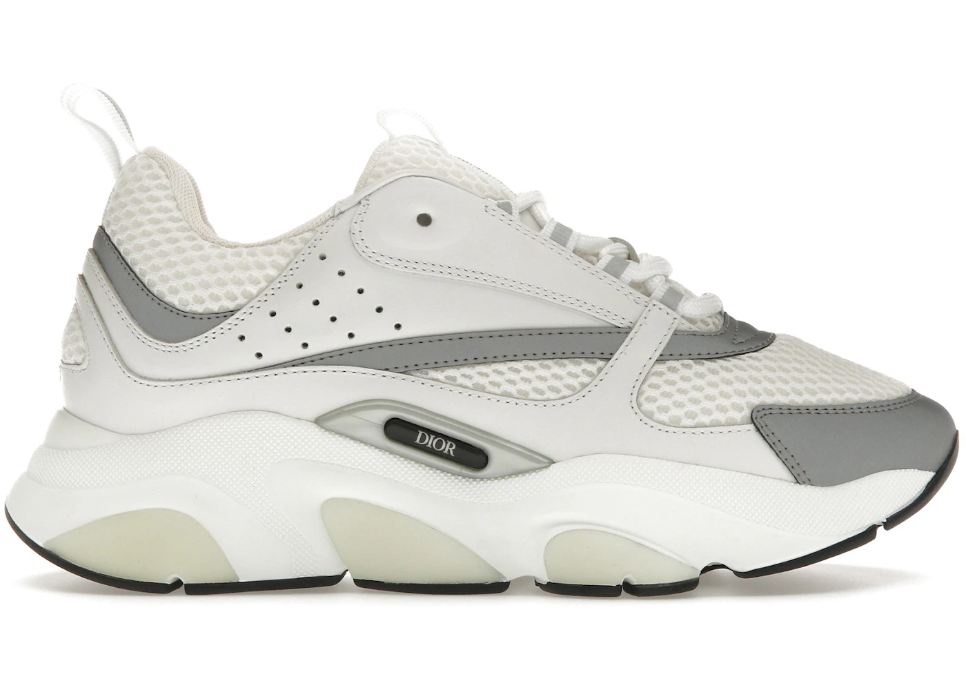 Scarpe Dior Ballerine Dior Bianche Dior B22 White Silver Men's