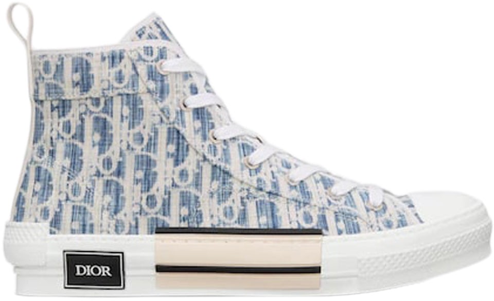 Dior B23 High-Top Sneakers (Blue) – Luxxe