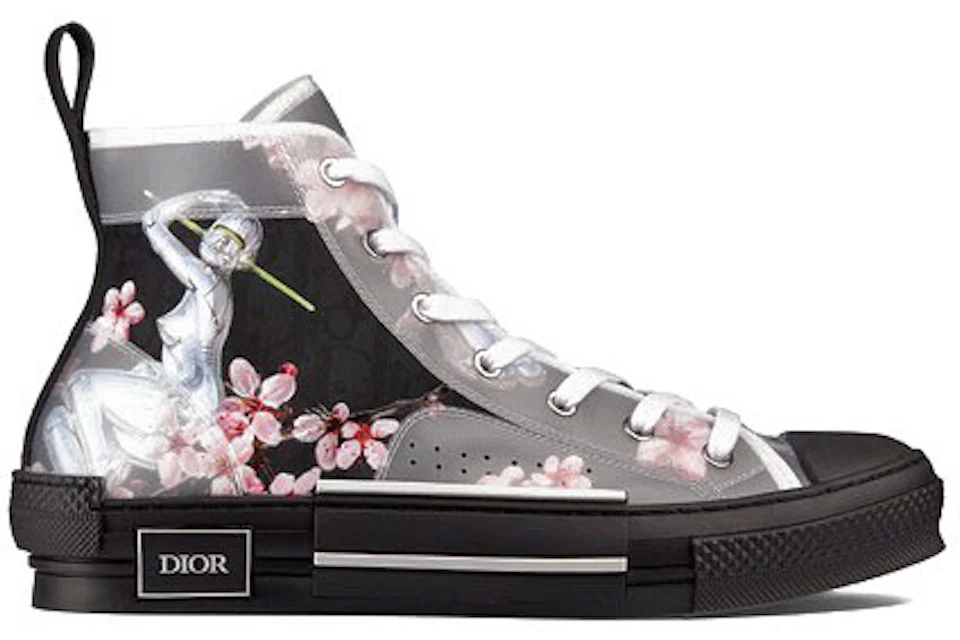 Dior B23 High Canvas Sorayama Robot Black Men's - 3SH118YND_H963 - US