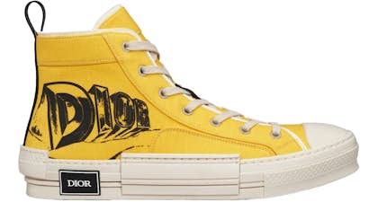 Dior B25 High Top Black Men's - 3SH124YUG_H960 - US