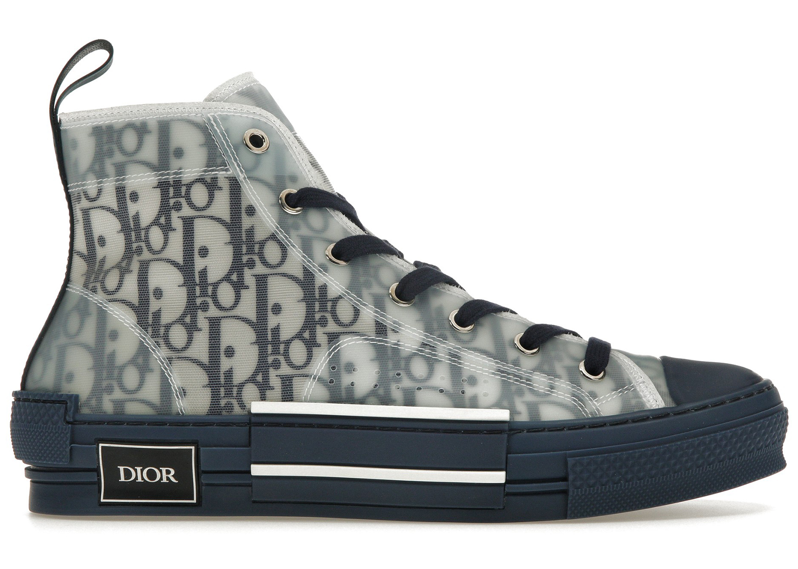Giày Dior B27 High Top Sneaker Gray and White  Mikiishop