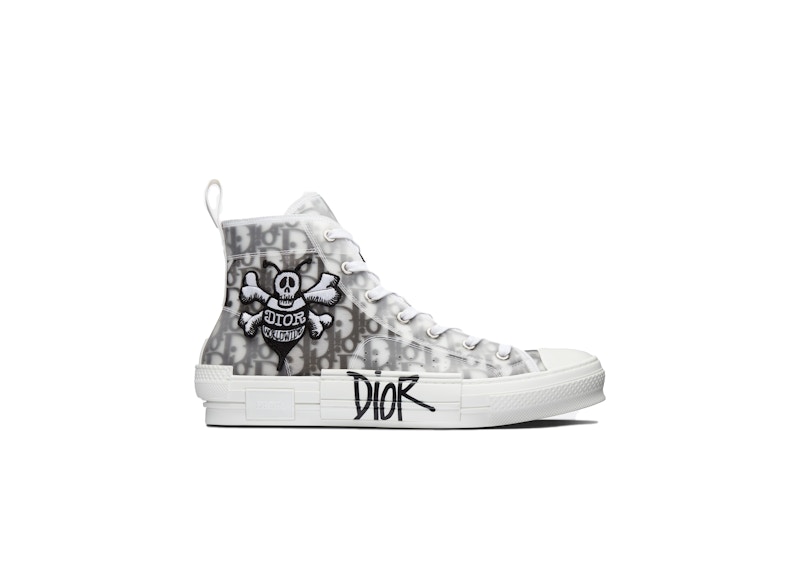 Dior And Shawn B23 High Top Bee Embroidery Men's - 3SH118YYO_H960 - US