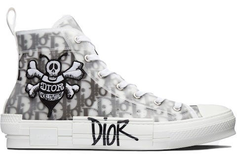 Dior And Shawn B23 High Top Bee Embroidery Men's 3SH118YYO_H960 US