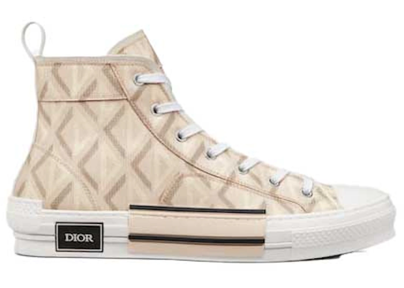 Dior B23 High Top Natural CD Diamond Men's 3SH118ZPP_H169 US