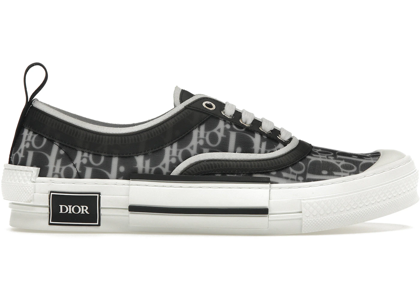 Dior B23 Low Black Oblique Canvas Men's 3SN278YJP_H960 US