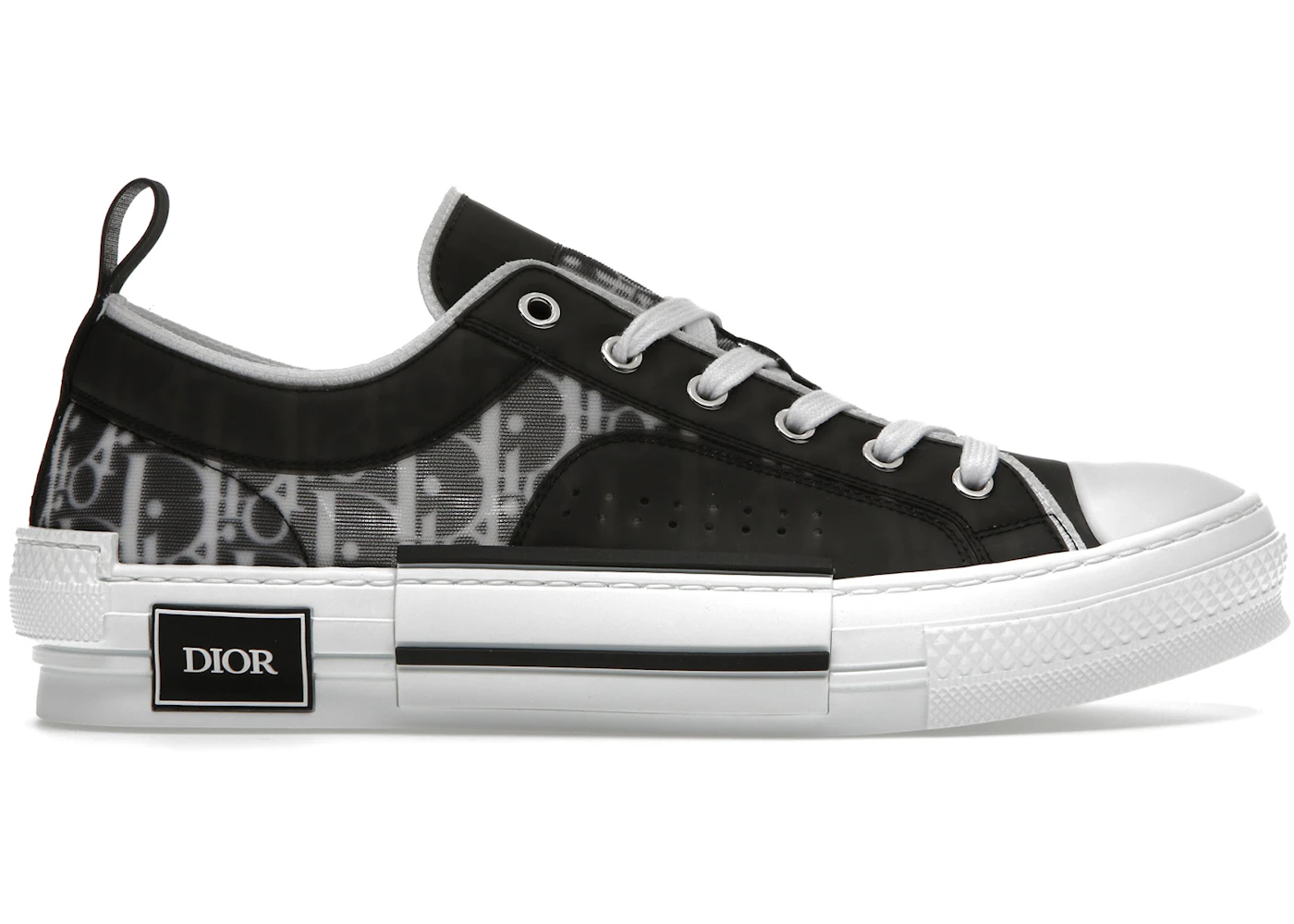 Dior B23 Low Black White Oblique Men's - 3SN249YJP_H961 - US