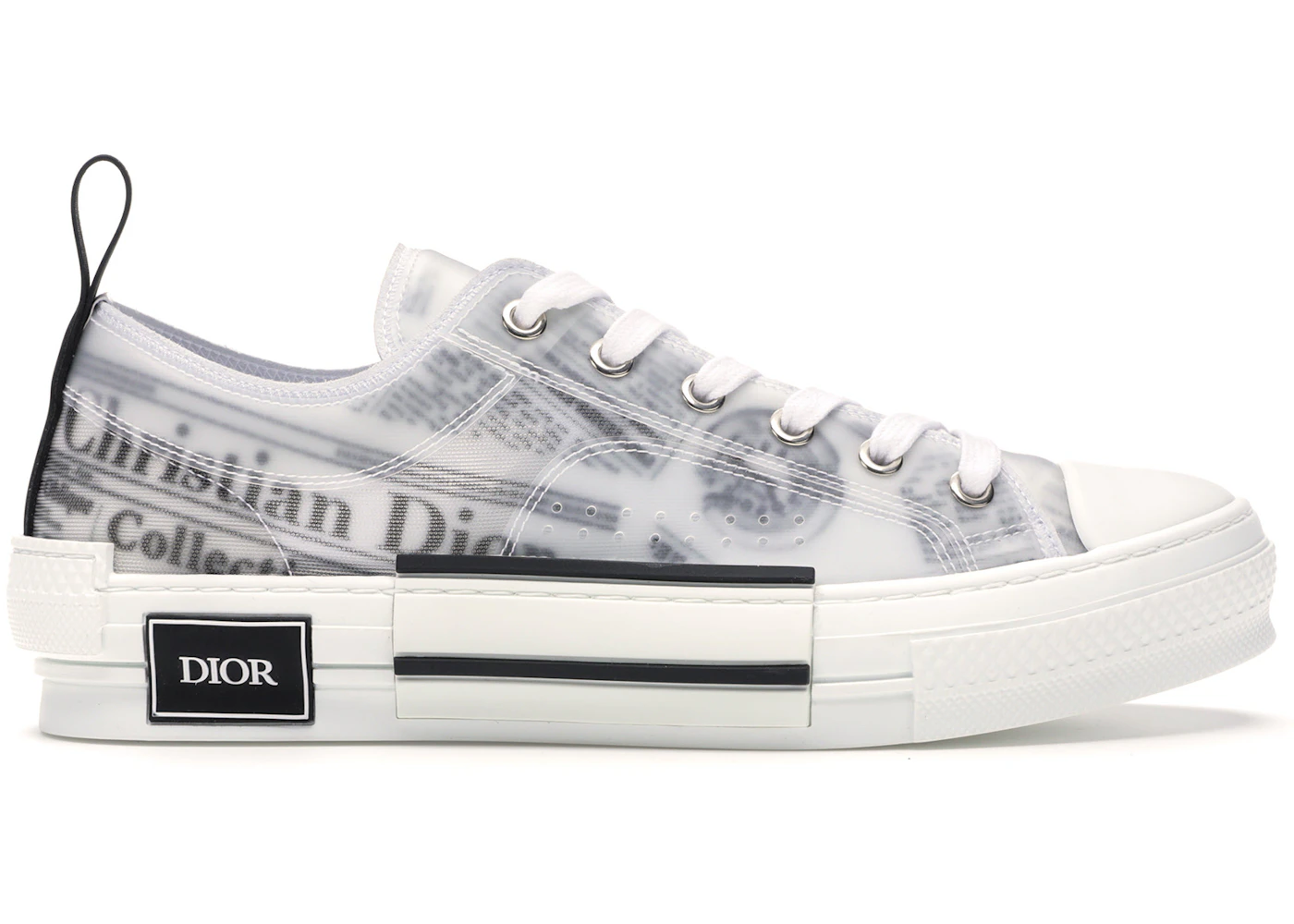Dior sneaker newspaper Clearance