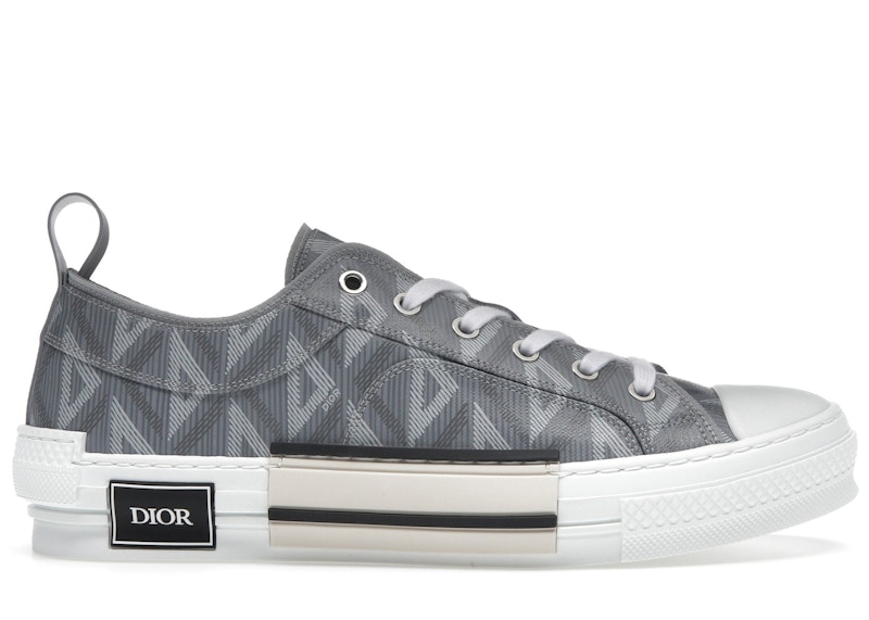 ディオール B23 スリッポン オブリーク グレー 〔サイズ 43 Dior B23 Low Top Gray CD Diamond Men's - 3SN249ZPP_H868 - US