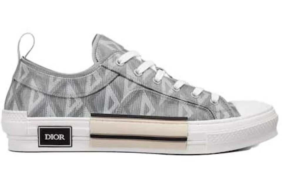 Dior B23 Low Top Gray CD Diamond Men's - 3SN249ZPP_H868 - US