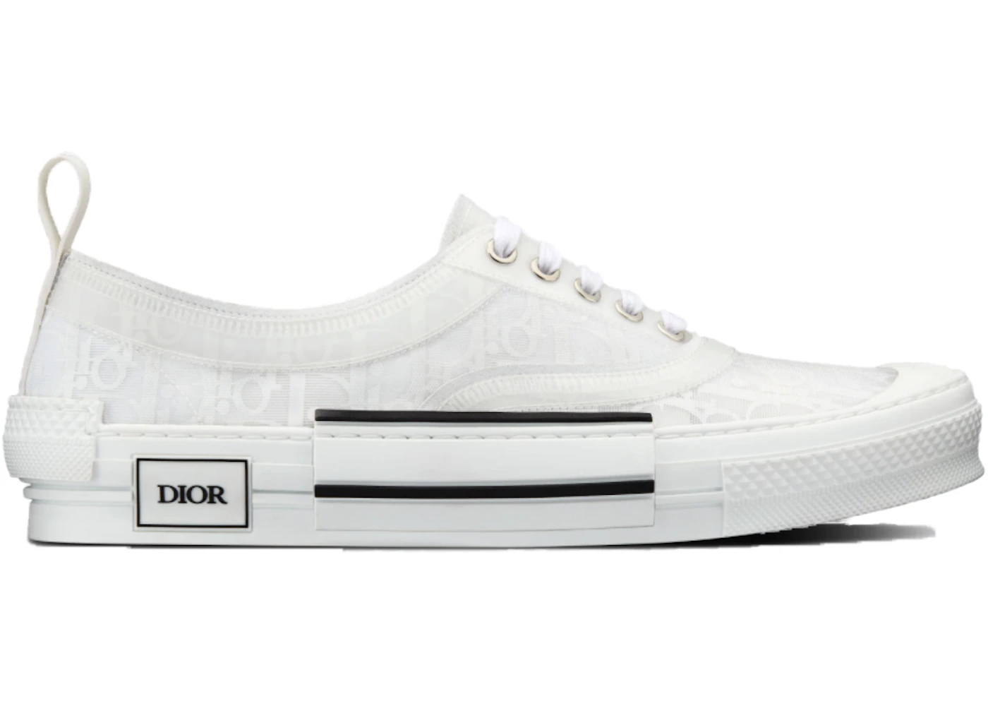 Dior B23 Low White Oblique Canvas Men's - 3SN278YNT_H060 - US