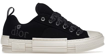 Dior B23 Low Top Canvas Oblique Black Men's - 3SN249YJP_H960 - US