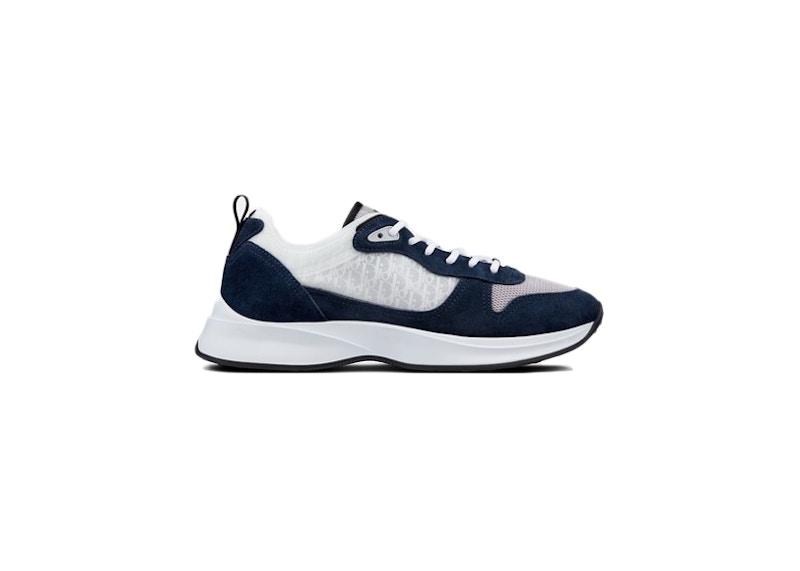 Dior B25 Runner Navy Oblique Suede - 3SN259YXY_H568 - US