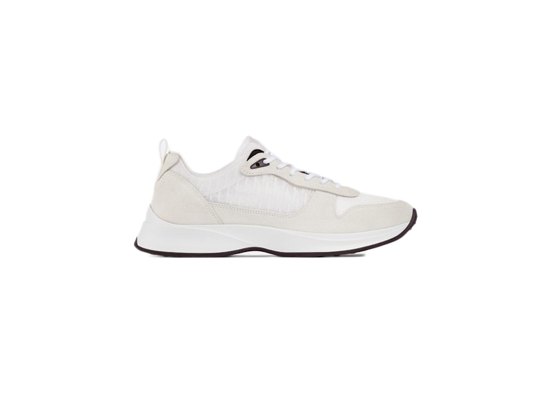 Dior B25 Runner White Oblique Suede - 3SN259YTR_H069 - US